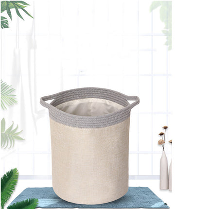 Nordic Style Laundry Basket | Foldable Linen-Style Storage – Ikeame