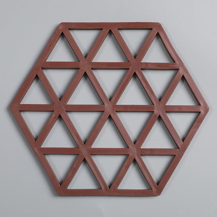 Silicone Coaster Set | Heat Resistant Hexagon Table Mats
