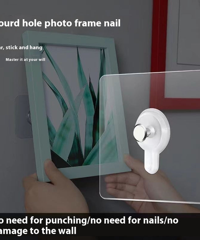 Strong Adhesive Wall Hooks | No-Trace Double Acrylic Hooks – Ikeame