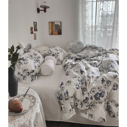 Luxury 4-Piece Pure Cotton Bedding Set