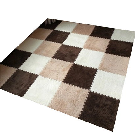 Interlocking Plush Floor Mats | Soft Foam Tiles for Home