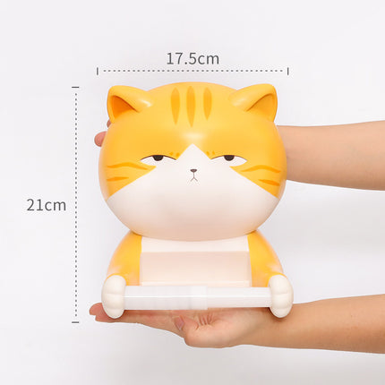 Cat-Shaped Decorative Toilet Paper Holder