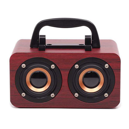 Wooden Bluetooth Speaker – Portable Indoor/Outdoor Wireless Sound | Ikeame