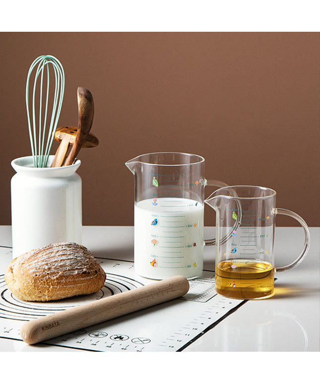 Large-Capacity Glass Measuring Cup – Kitchen Baking Tool | Ikeame