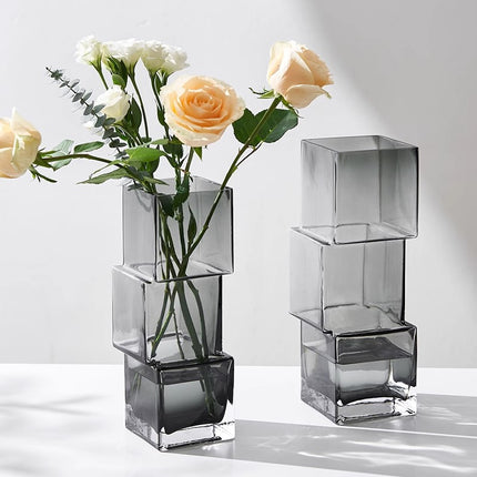 Handmade Irregular Glass Vase | Modern Luxury Decorative Vase
