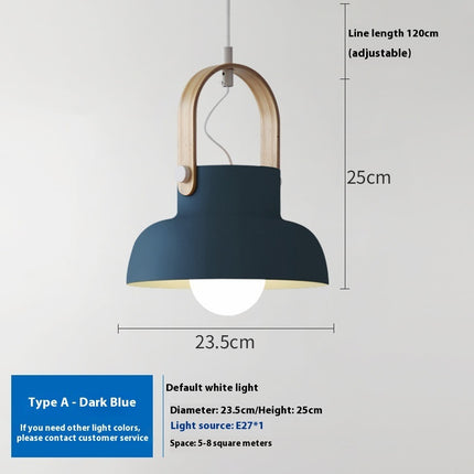 Nordic Pendant Light Shade – Modern Dome & Triangular Designs (6 Colours, 3 Shapes)