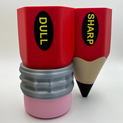 Pencil Shape Pen Holder – Large Resin Desk Organiser