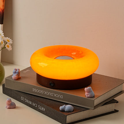Donut Shape Touch Lamp | Cute Rechargeable Aesthetic Night Light