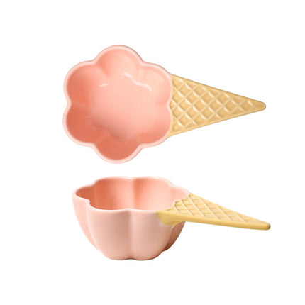 Ice Cream Cone Porcelain Dish 🍦 – 4 Colours