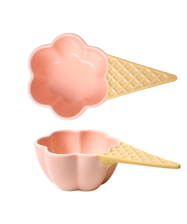 Ice Cream Cone Porcelain Dish 🍦 – 4 Colours