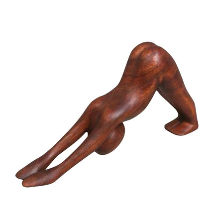 Wooden Yoga Ornaments – 6 Mini Figurine Poses | Mindful Home Décor