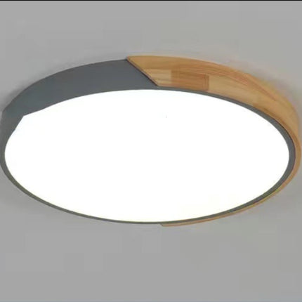 Modern Minimalist LED Ceiling Light – 6 Colours & 4 Sizes | Remote Dimmable