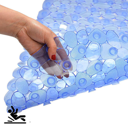 Thickened Pebble-Texture PVC Bath & Shower Mat