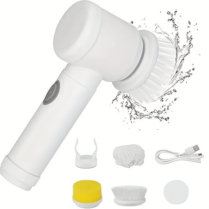 Electric Spin Cleaning Brush – USB Rechargeable Power Scrubber | Ikeame