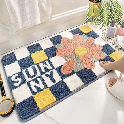 Simple Home Bathroom Non-slip Decorative Floor Mat