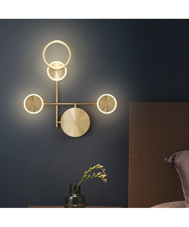 Creative Bedroom Bedside Lamp Modern Minimalist Wall Lamp