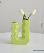 Small - Green - With Tulip