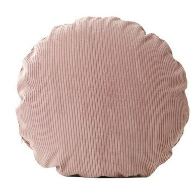Pinstripe Corduroy Round Cushion with Core – 7 Colours| 45x45, 50x50, 60x60 cm