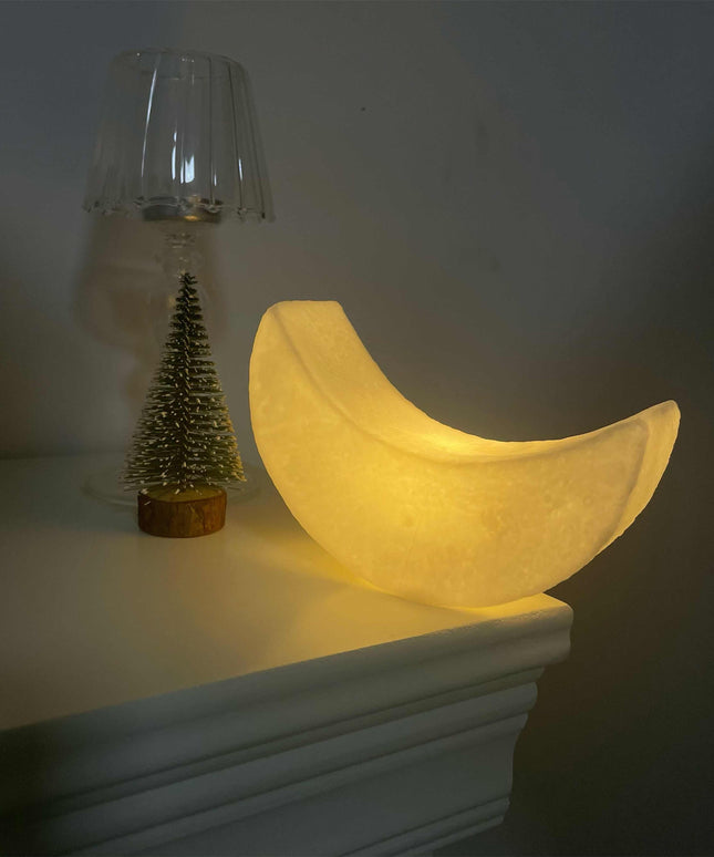 Moon Night Lamp Creative Bedroom Bedside Ambience Light