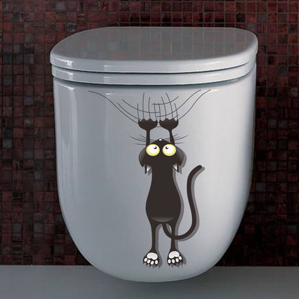 Cat Creative Window, Mirror & Bathroom Sticker