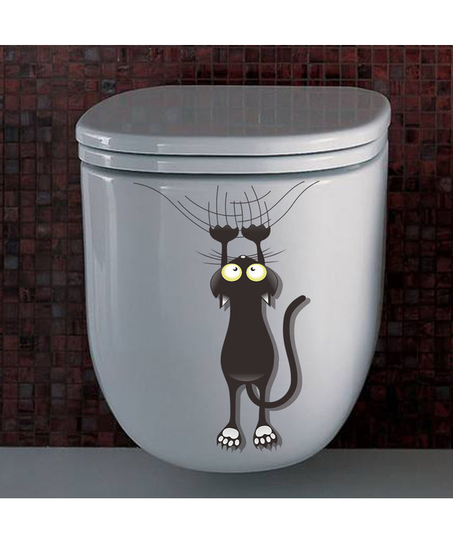 Cat Creative Window, Mirror & Bathroom Sticker