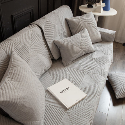 All-season anti-skid fabric sofa mat – Trendy & Practical for Daily Living