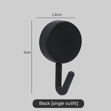 Plastic Kitchen Bathroom Hook Punch-free Hook Power Post Seamless Behind The Door Wall Coat And Hat Hook Self-adhesive Hook