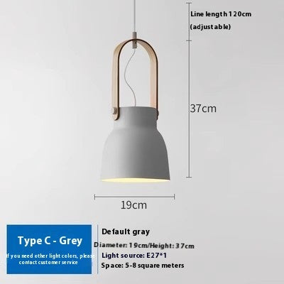 Nordic Pendant Light Shade – Modern Dome & Triangular Designs (6 Colours, 3 Shapes)