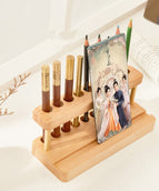 Beech pen holder