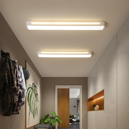 Nordic LED Strip Ceiling Lamp – Aluminium & Acrylic | 2 Sizes