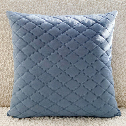 Modern Minimalist Velvet Cushion Covers – Pink, Blue, Gold, Orange, Green, or Sky Blue ✨