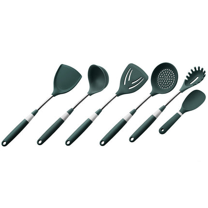 Silicone Spatula Set with Holder | Non Stick Cooking Tools