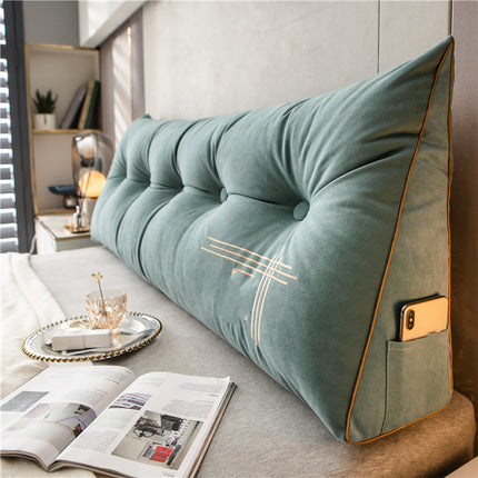 Pillow soft bag triangle sofa back cushion removable and washable – Trendy & Practical for Daily Living