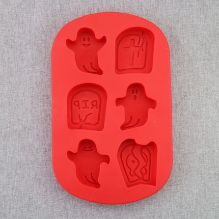 Halloween Silicone Mold – Ghosts, Ghouls & Gravestones | Ikeame