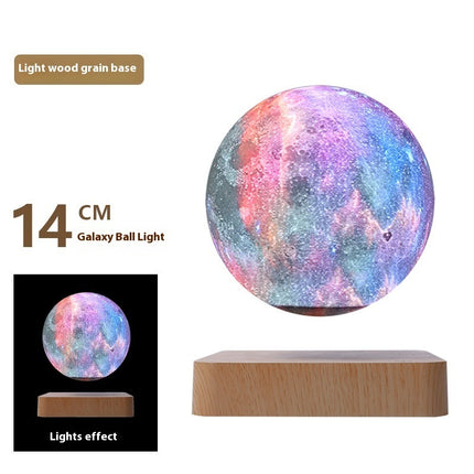 Magnetic Suspension Galaxy Ball Romantic Atmosphere Small Night Lamp
