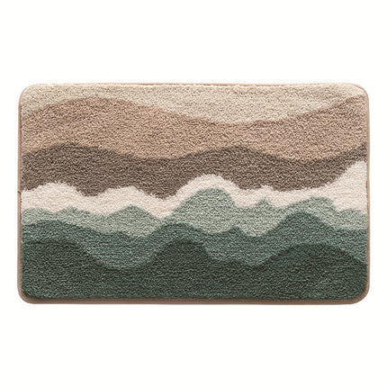 Household Minimalist Water-absorbent Thickened Bathroom Floor Mat