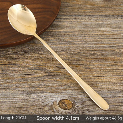 Pure Copper Spoon Supplement Copper Tableware Eating Spoon