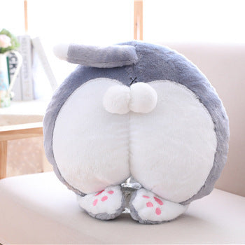 Funny Novelty Cat Butt Hand-Warmer Cushion