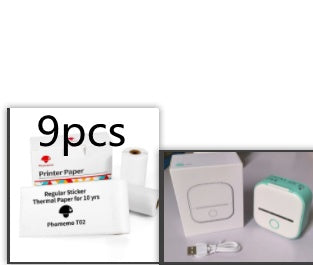 Portable Mini Thermal Label Printer Bluetooth Inkless Pocket Printer