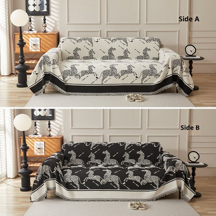 Chenille Sofa Cover | Patterned Couch Throw Protector