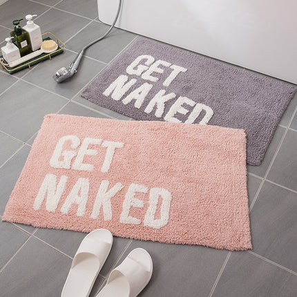 “Get Naked” Absorbent Anti-Slip Bath Mat