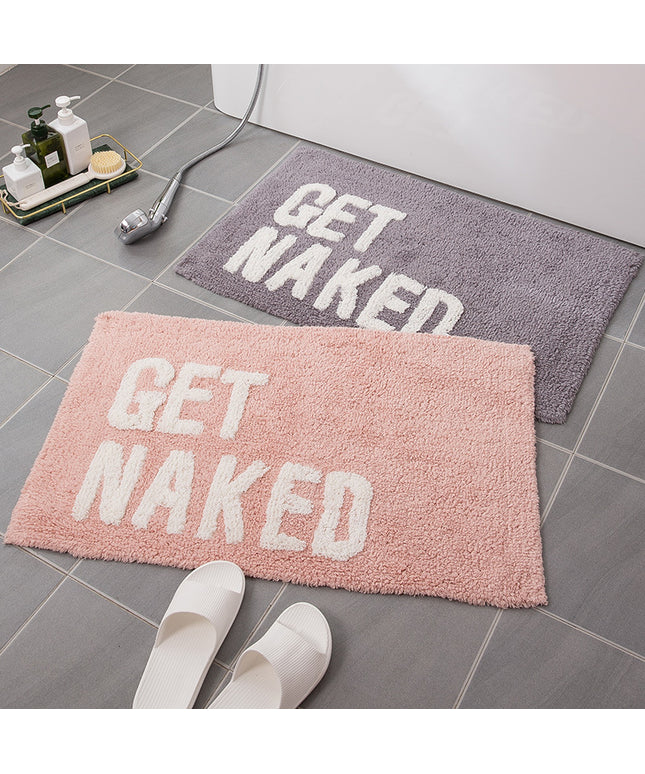 “Get Naked” Absorbent Anti-Slip Bath Mat