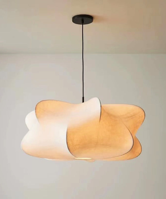 Special-shaped Silk Restaurant Chandelier Bedroom Art Chandelier