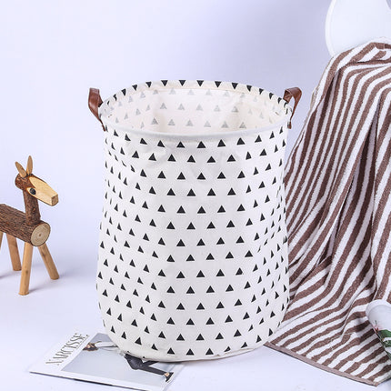 Drum Dirty Clothes Basket Cartoon Toilet Bathroom