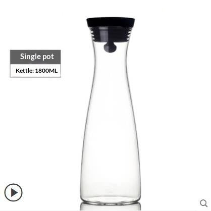 Nordic Style High Borosilicate Glass Water Jug Juice Jug