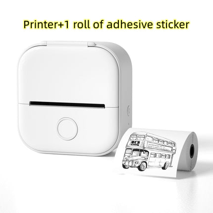 Portable Mini Thermal Label Printer Bluetooth Inkless Pocket Printer