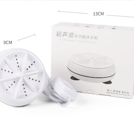 Portable Turbo Rotary Washing Machine For Travel Underwear