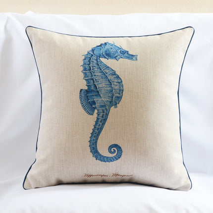 Ocean Series Cushion Cover – 45x45 Cotton Linen Mix