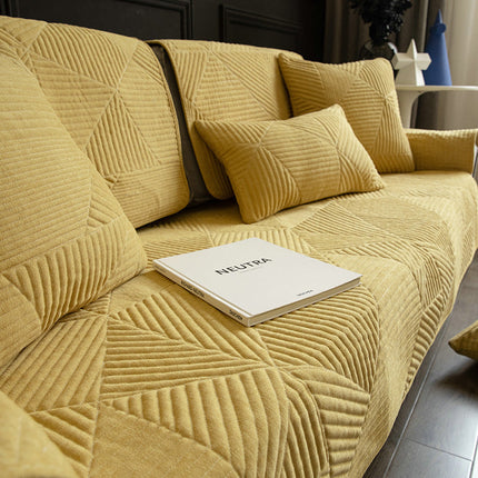 All-season anti-skid fabric sofa mat – Trendy & Practical for Daily Living