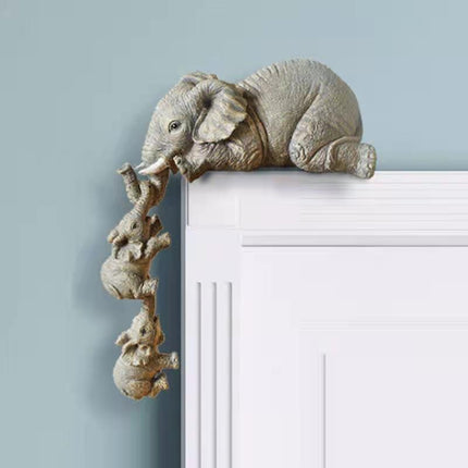Elephant Decor Set | Resin Hanging Décor
